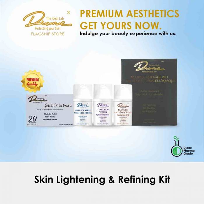 Skin Lightening & Refining Kit