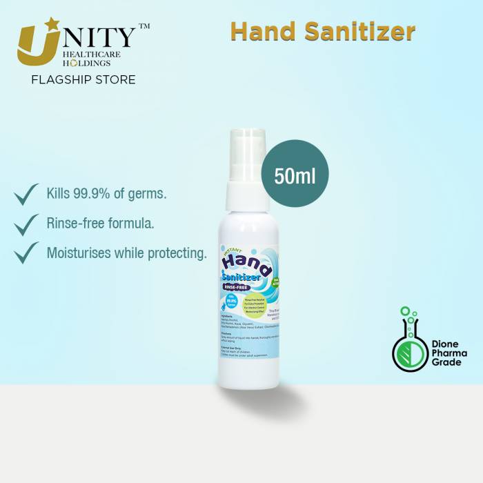 Unity Healthcare Hand Sanitizer, 50ml, 500ml, 1L